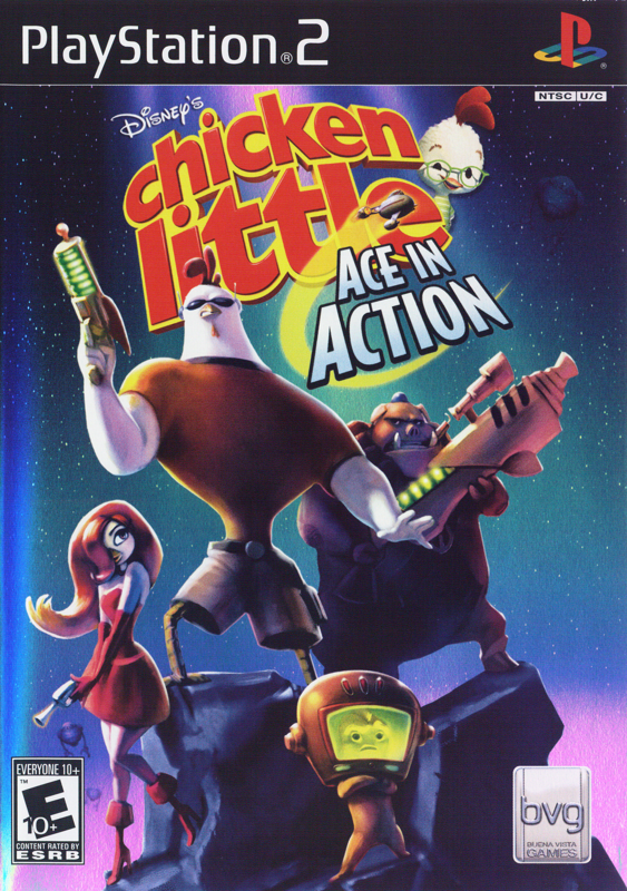 Chicken Little: Ace in Action box art for Wii